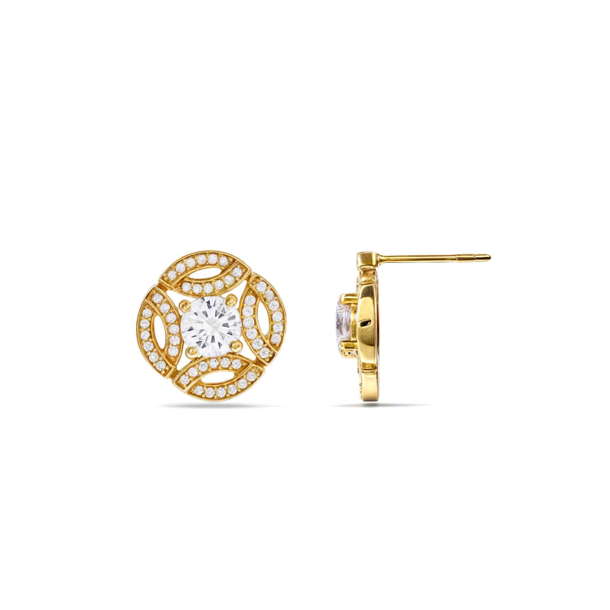 Minimalist 925 Sterling Silver Studs Earrings
