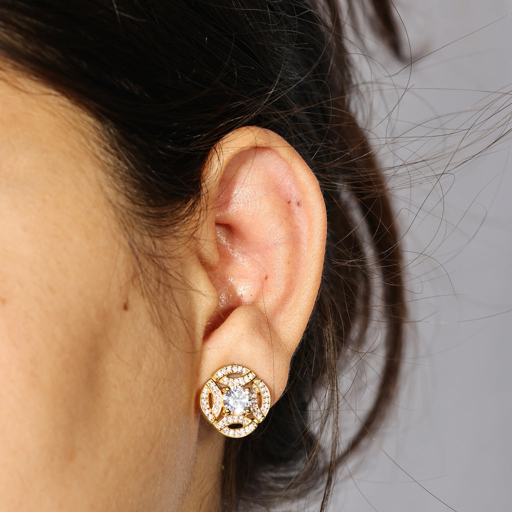 Minimalist 925 Sterling Silver Studs Earrings