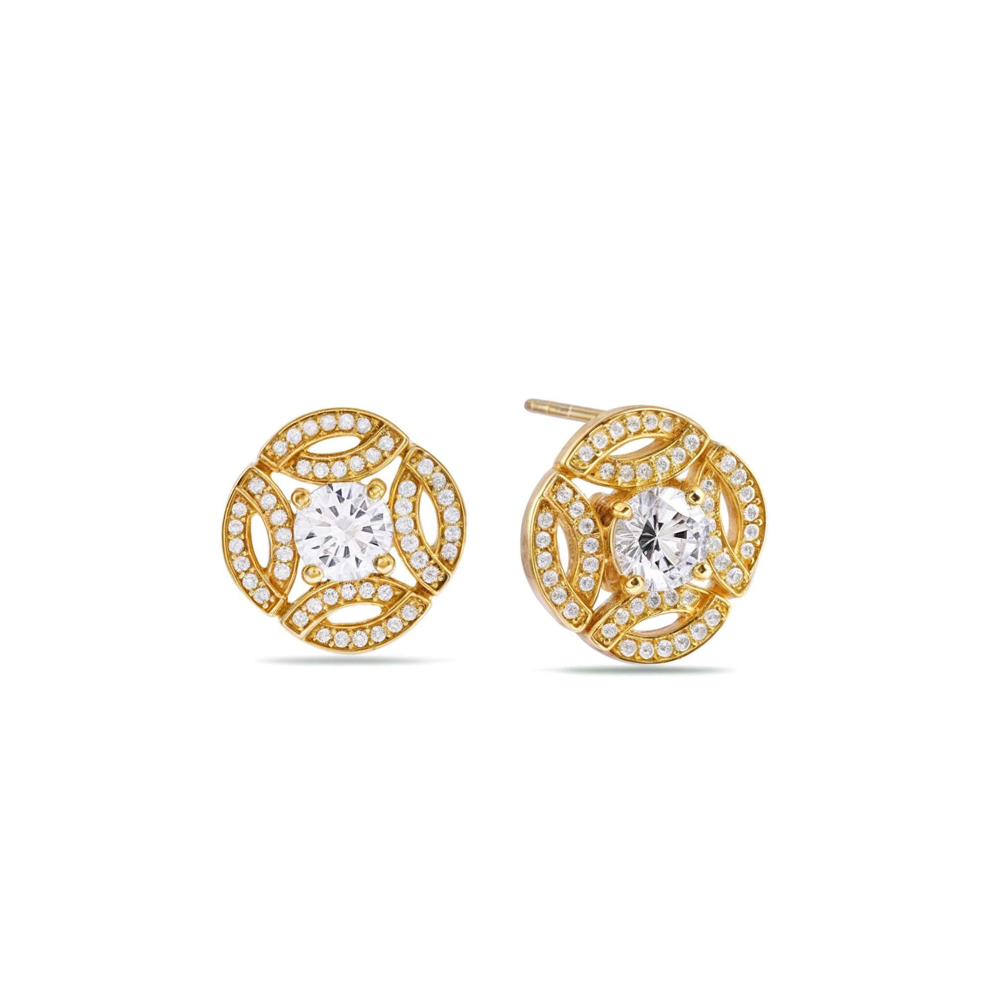 Minimalist 925 Sterling Silver Studs Earrings