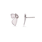 Enamel butterfly 925 Silver Earring