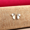 Enamel butterfly 925 Silver Earring