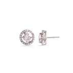 Trendy Solitaire 925 Silver Earring
