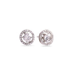 Trendy Solitaire 925 Silver Earring