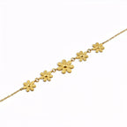 925 Silver Daisy Flower Bracelet