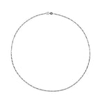 Classic Italian 925 Silver Chain Necklace - 925 Hallmarked