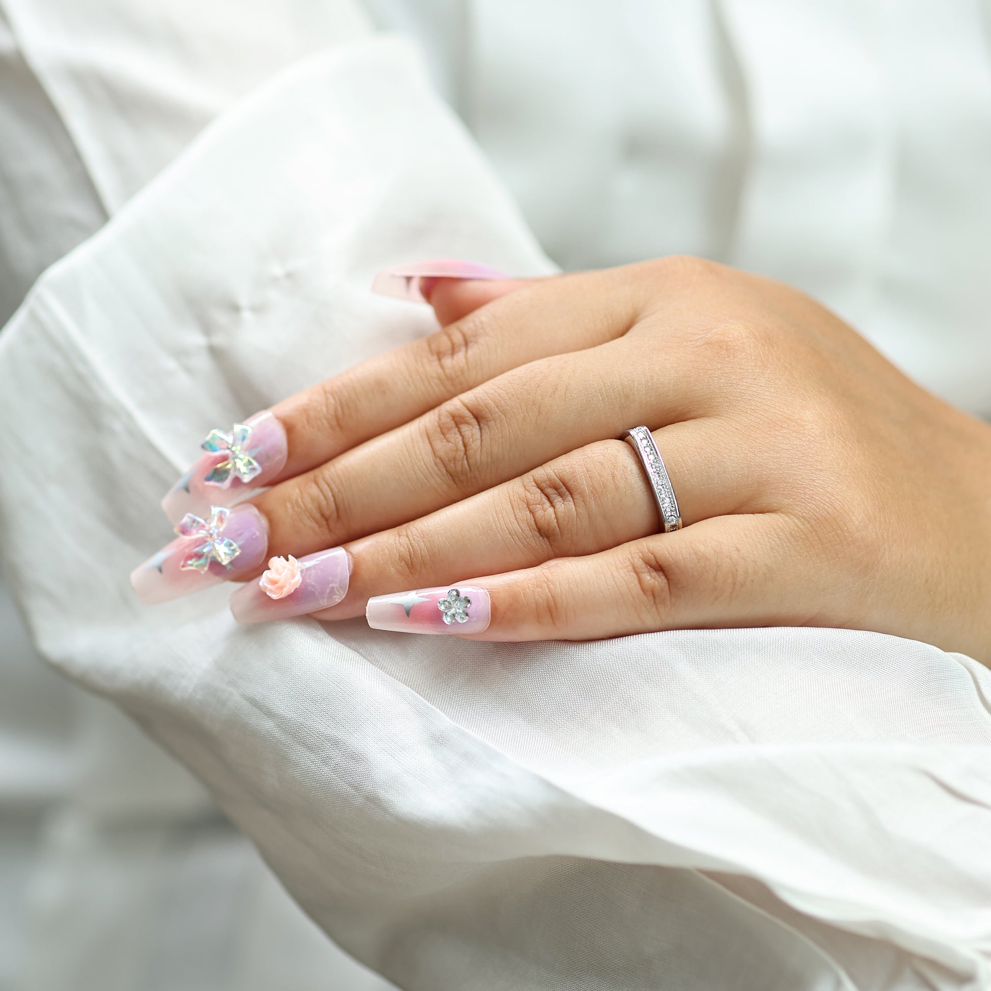 925 Silver Minimalist Stackable Band Ring