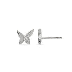 Butterfly Glow 925 Silver Studs Earrings