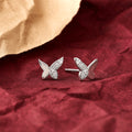 Butterfly Glow 925 Silver Studs Earrings