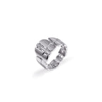 Modern 925 Silver Band Ring