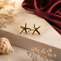 Dainty Sea Star Earrings | Ocean Inspired 925 Silver