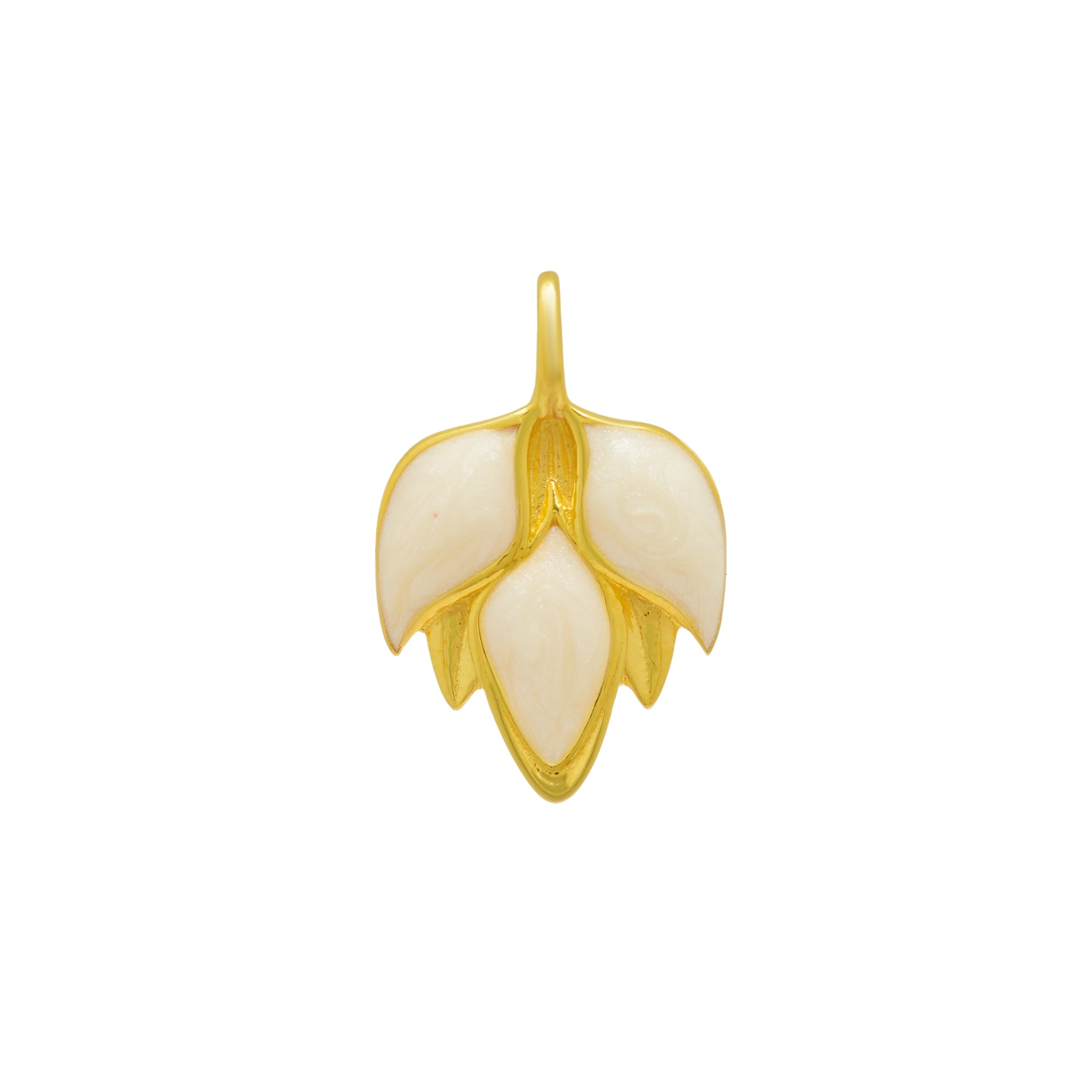 Blooming Beauty Enamel 925 Silver Pendant