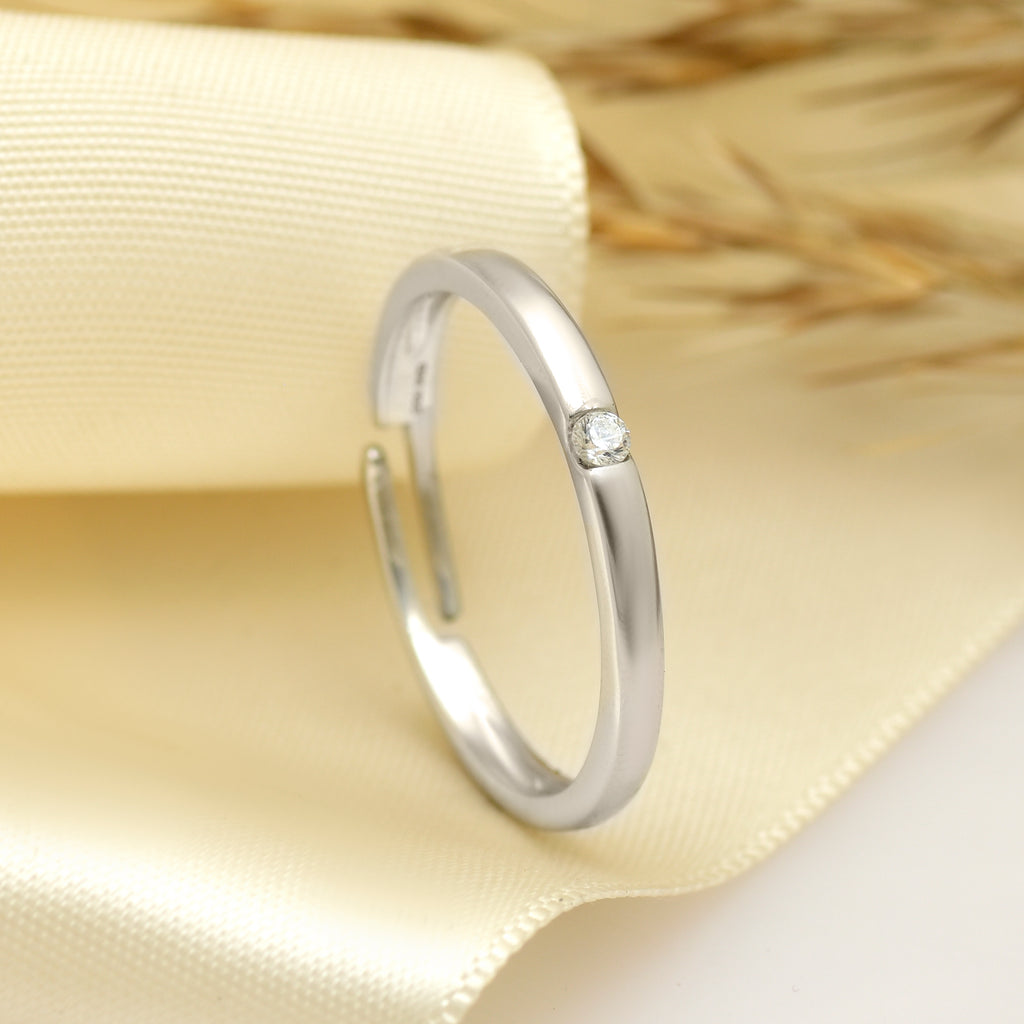 925 Sliver Classic Band Ring