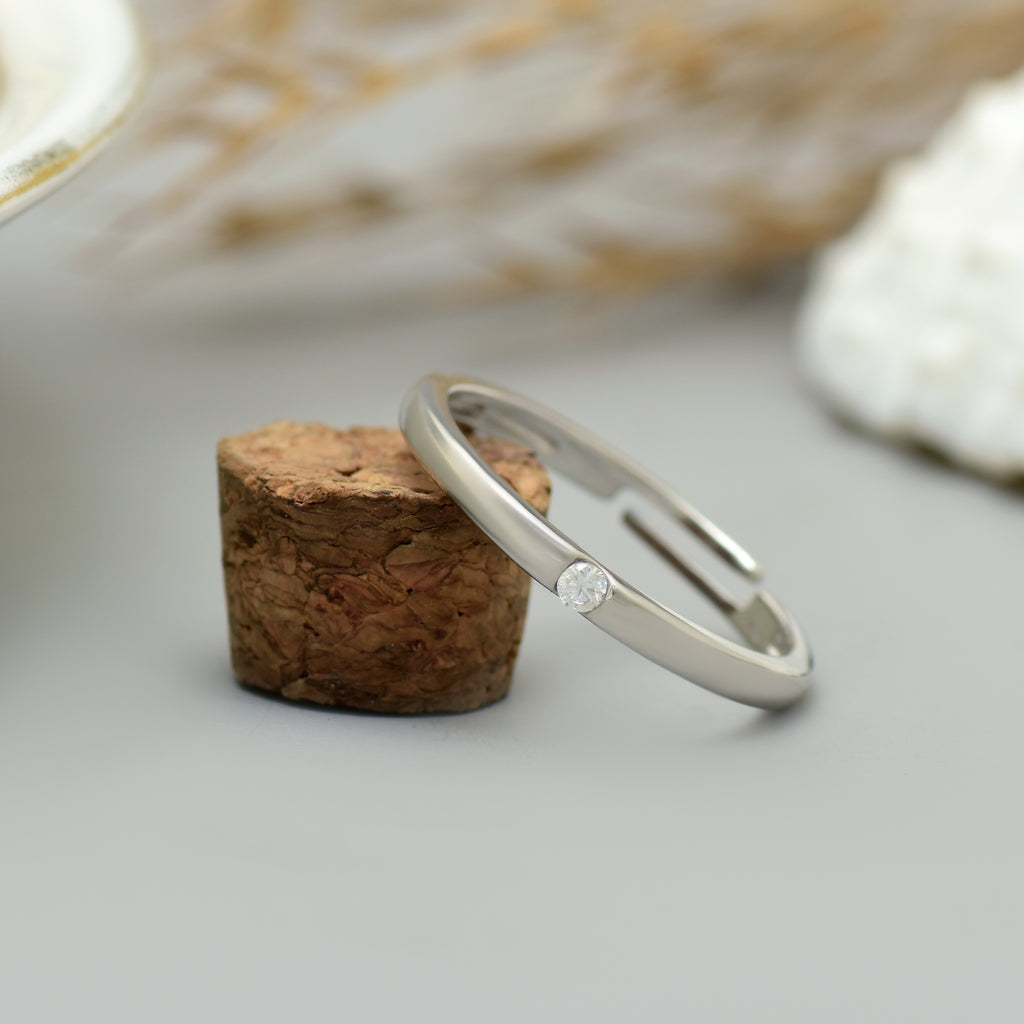 925 Sliver Classic Band Ring