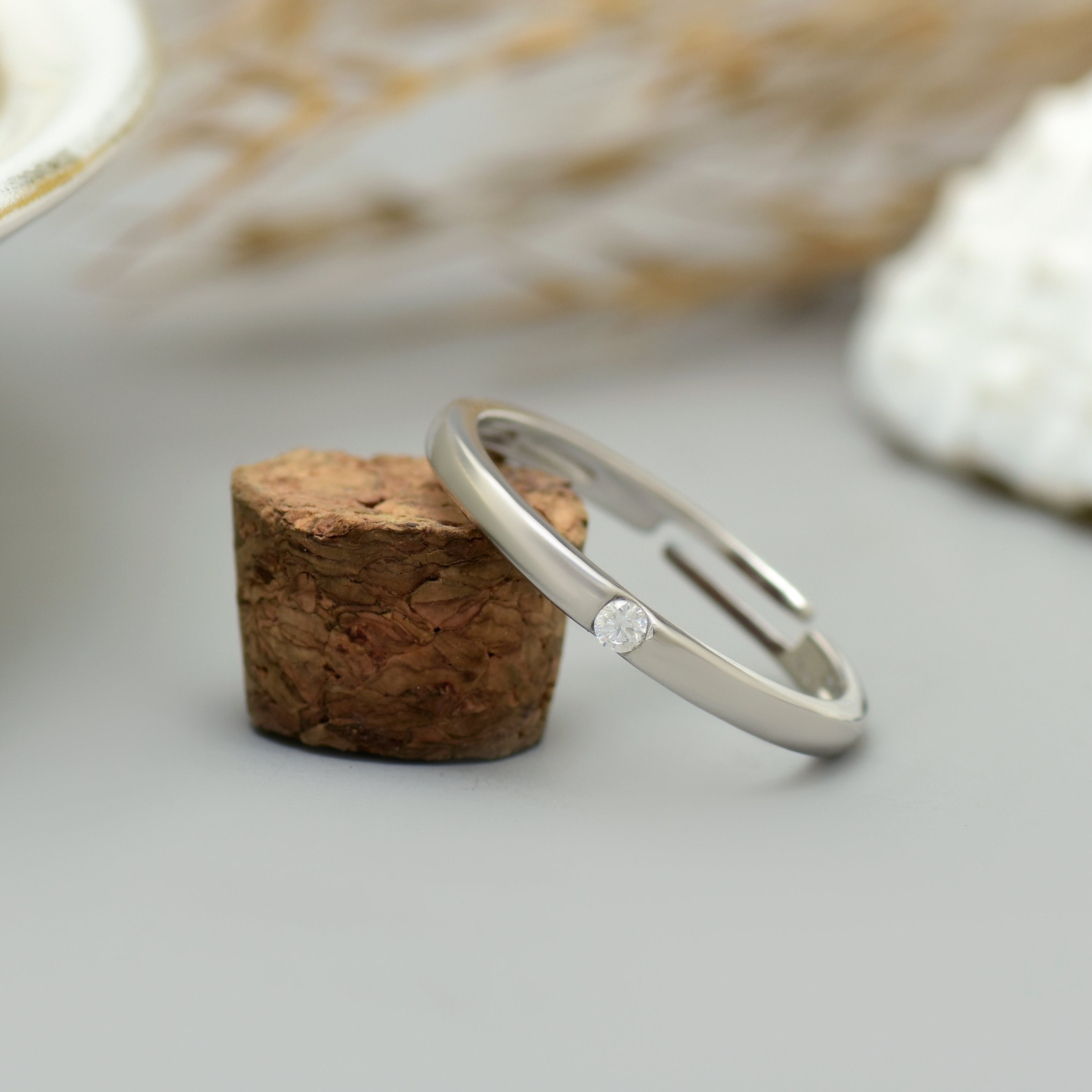 925 Sliver Classic Band Ring