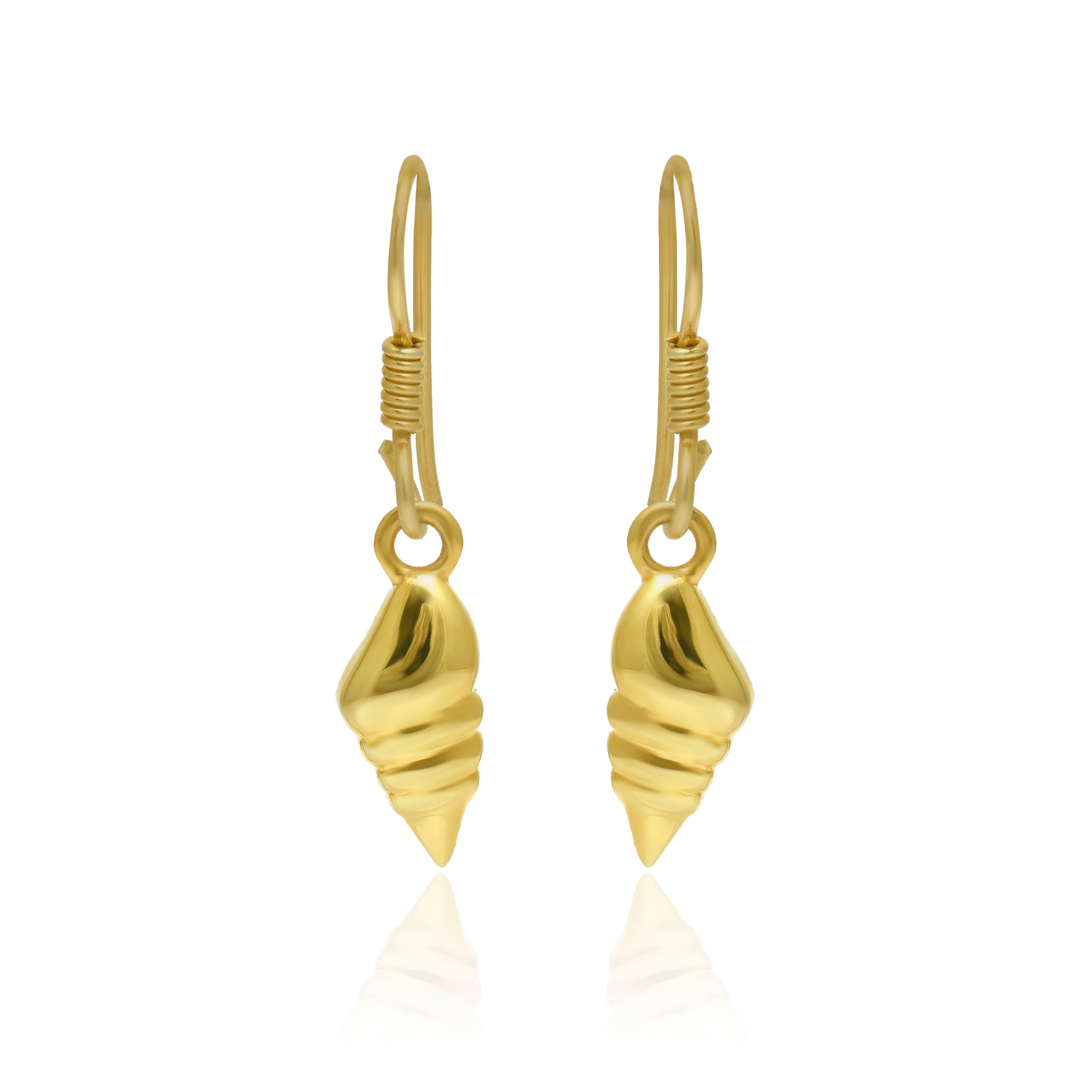 Cute croissant-shaped 925 Silver Earring