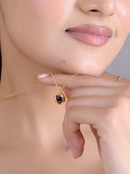 Modern Open Sphere Necklace - 925 Silver