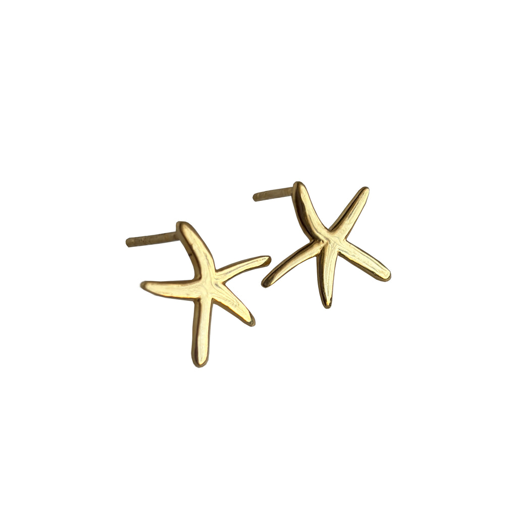 Dainty Sea Star Earrings | Ocean Inspired 925 Silver