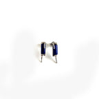 Artistic Textured 925 Silver Studs Earrings