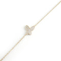 925 Silver Pave Butterfly Bracelet
