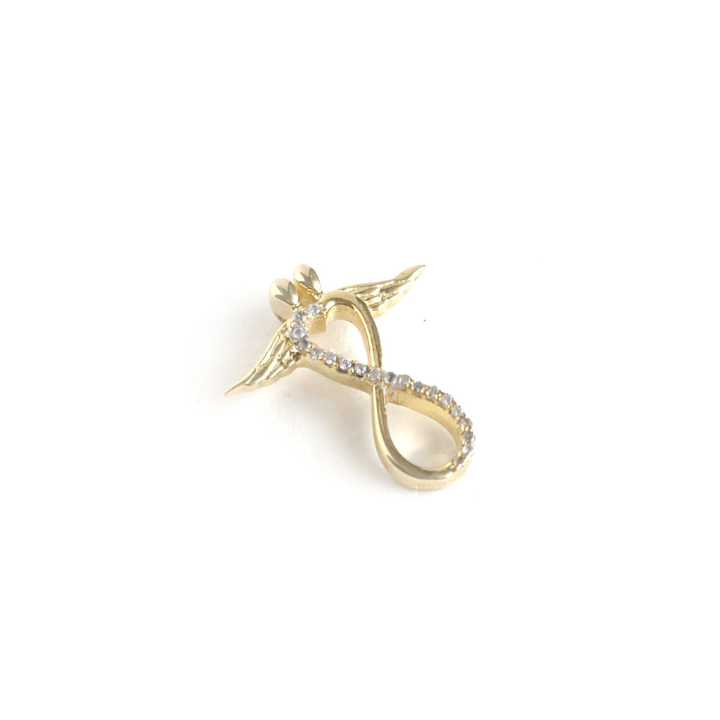 Guardian Angel Infinity Necklace - 925 Silver