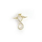 Guardian Angel Infinity Necklace - 925 Silver