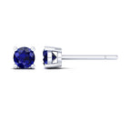 Ocean Blue 925 Silver Studs Earrings