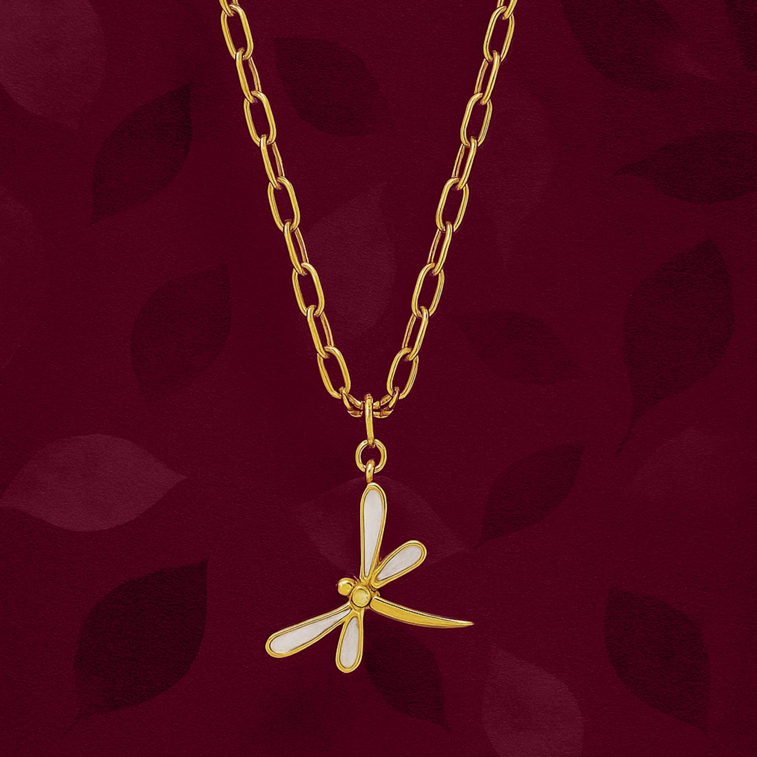 Butterfly Enamel 925 Silver Pendant