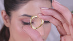 Minimalist Trillion Geometric 925 Silver Ring