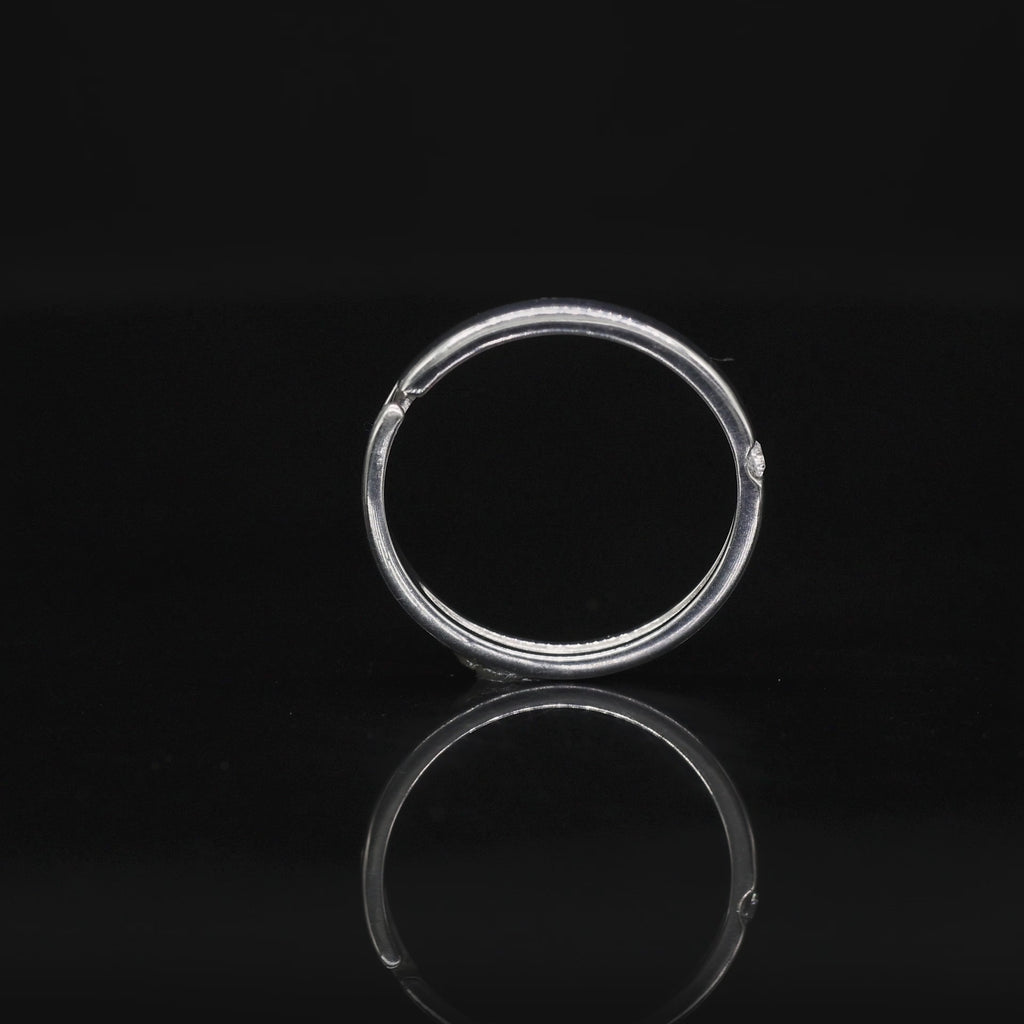 925 Sliver Classic Band Ring