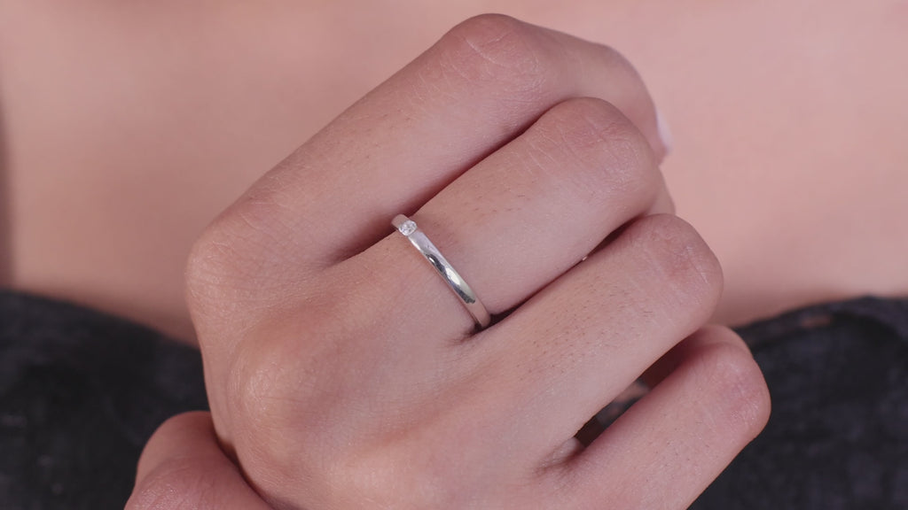 925 Sliver Classic Band Ring
